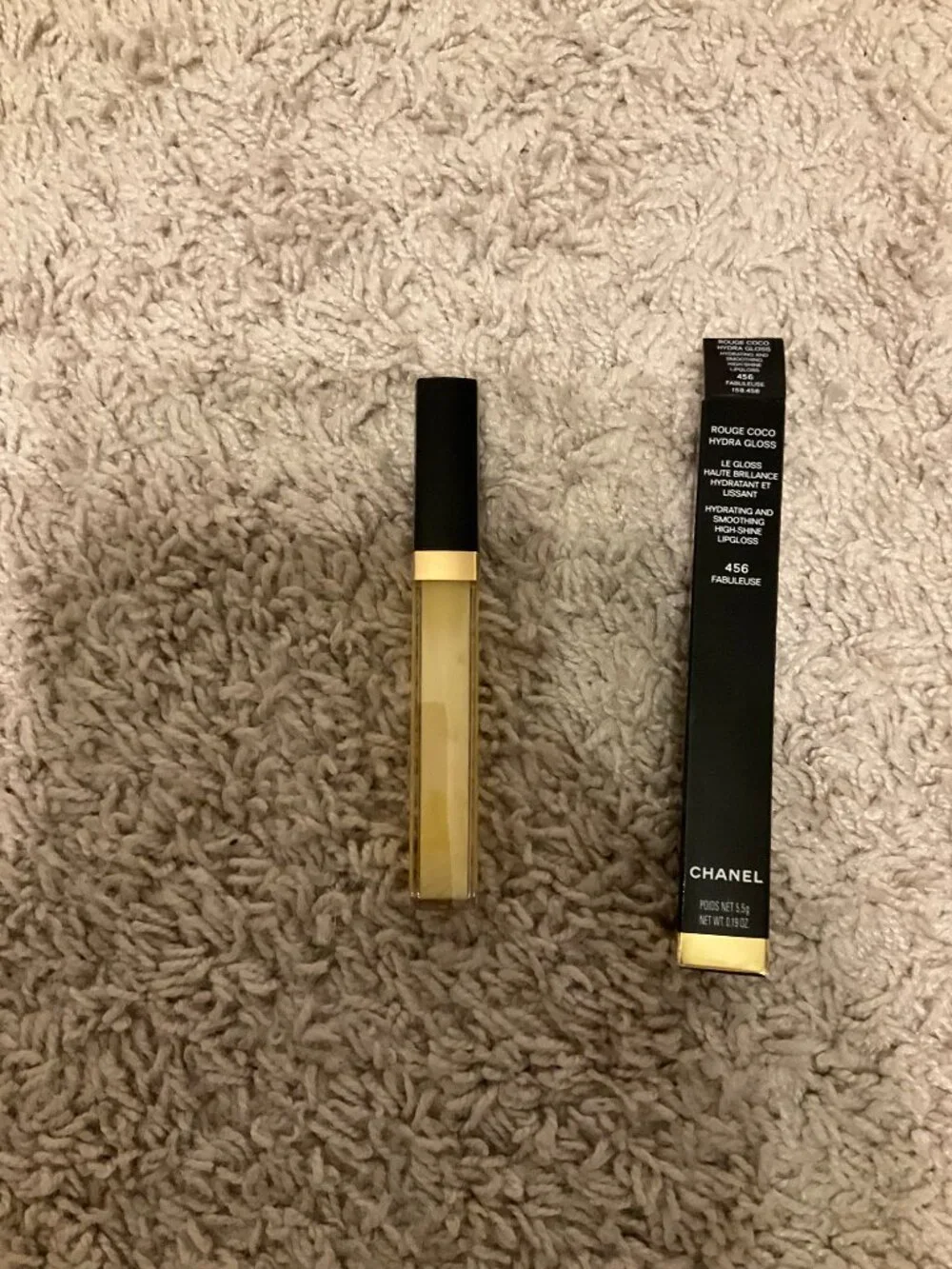 CHANEL ROUGE COCO HYDRA GLOSS Hydrating and Smoothing High-Shine Lipgloss 456 -